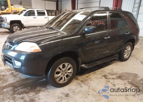 2003 Acura Mdx z USA, uszkodzony, nr VIN 2HNYD18773H537666